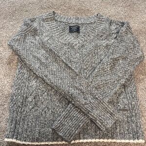 Gray Womens Abercrombie Sweater